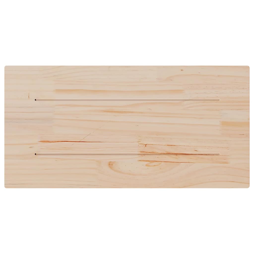 Table Tops 2 pcs 60x30x1.7 cm Rectangular Solid Wood Pine