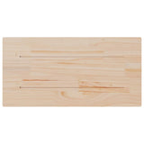 Table Tops 2 pcs 60x30x1.7 cm Rectangular Solid Wood Pine - Close-Up Angle
