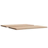 Table Tops 2 pcs 70x35x1.7 cm Rectangular Solid Wood Pine - 45-Degree Angle