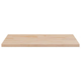 Table Tops 2 pcs 70x35x1.7 cm Rectangular Solid Wood Pine - Rear View