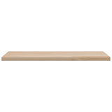 Table Top 80x50x1.7 cm Rectangular Solid Wood Pine