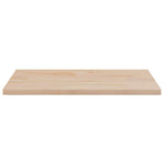 Table Tops 2 pcs 80x40x1.7 cm Rectangular Solid Wood Pine