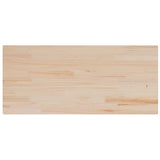 Table Top 90x40x1.7 cm Rectangular Solid Wood Pine