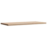 Table Top 90x40x1.7 cm Rectangular Solid Wood Pine - Top-Down View