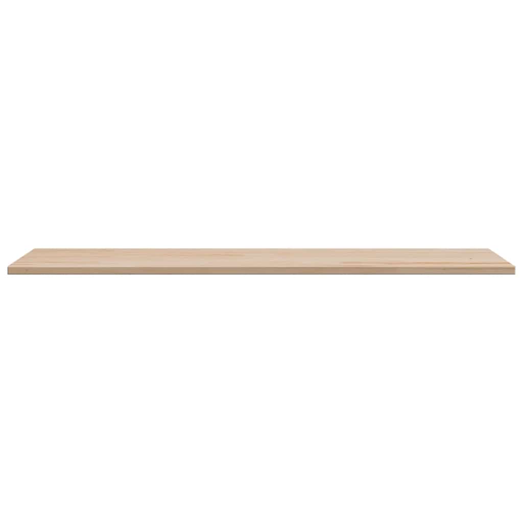 Table Top 110x40x1.7 cm Rectangular Solid Wood Pine