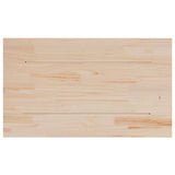 Table Tops 3 pcs 80x47x1.7 cm Rectangular Solid Wood Pine - Close-Up Angle