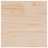 Table Top 40x40x2.5 cm Square Solid Wood Pine