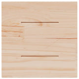 Table Top 40x40x2.5 cm Square Solid Wood Pine