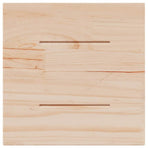 Table Top 40x40x2.5 cm Square Solid Wood Pine