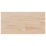Table Tops 2 pcs 70x35x2.5 cm Rectangular Solid Wood Pine - Close-Up Angle