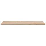 Table Top 80x50x2.5 cm Rectangular Solid Wood Pine - 45-Degree Angle