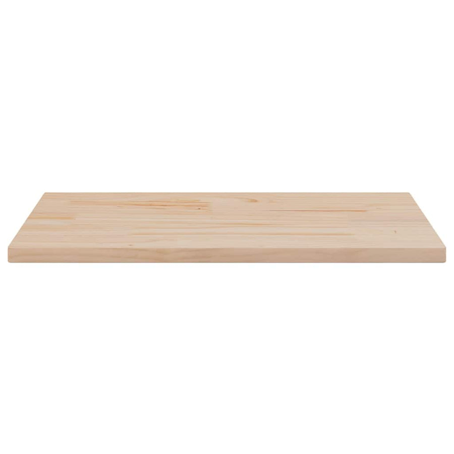 Table Tops 2 pcs 80x40x2.5 cm Rectangular Solid Wood Pine