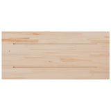 Table Top 90x40x2.5 cm Rectangular Solid Wood Pine