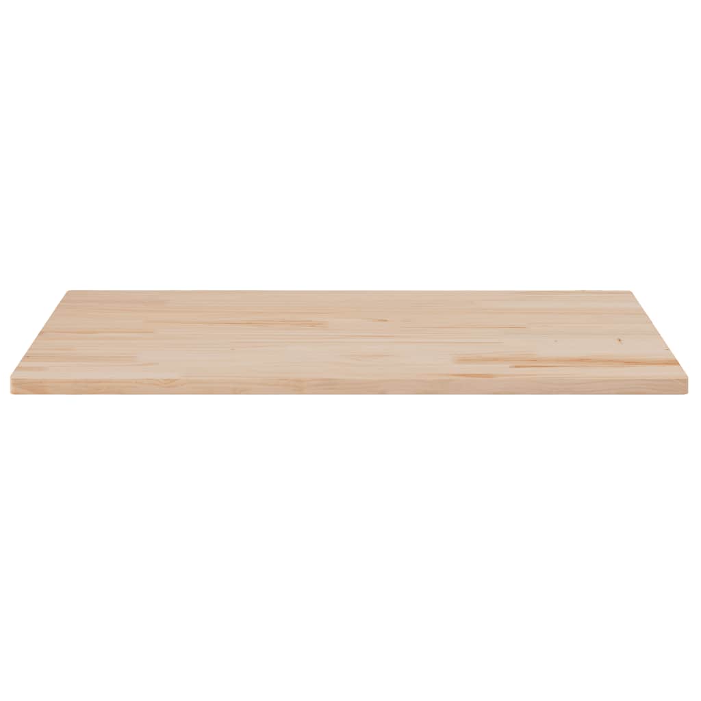 Table Top 100x50x2.5 cm Rectangular Solid Wood Pine