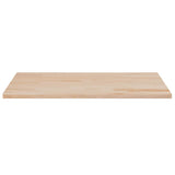 Table Top 100x50x2.5 cm Rectangular Solid Wood Pine - 45-Degree Angle