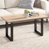 Table Top 100x50x2.5 cm Rectangular Solid Wood Pine
