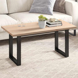 Table Top 100x50x2.5 cm Rectangular Solid Wood Pine