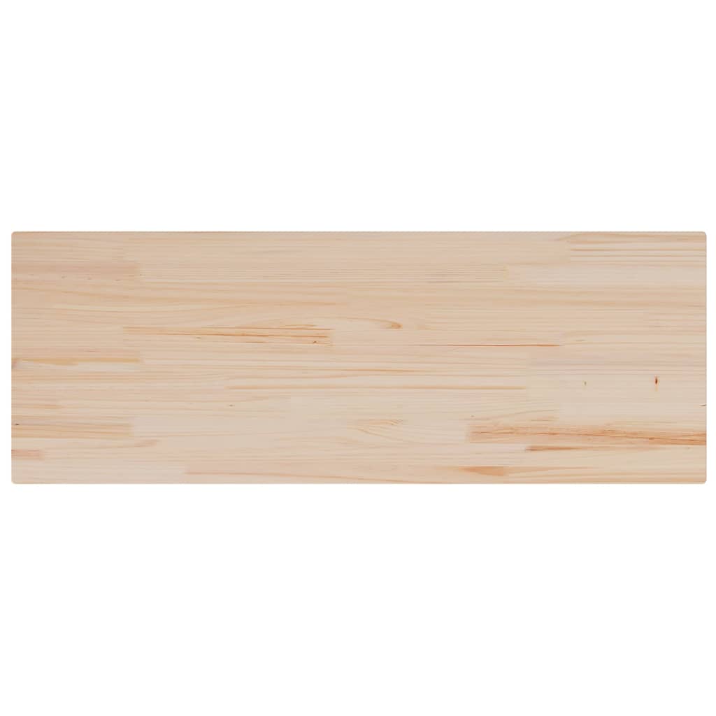 Table Top 110x40x2.5 cm Rectangular Solid Wood Pine
