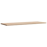 Table Top 110x40x2.5 cm Rectangular Solid Wood Pine - Top-Down View