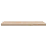 Table Tops 3 pcs 80x47x2.5 cm Rectangular Solid Wood Pine - Rear View