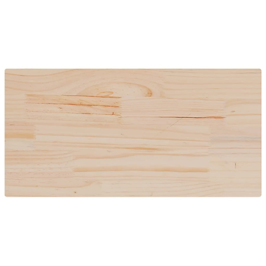 Table Tops 4 pcs 90x45x2.5 cm Rectangular Solid Wood Pine