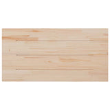Table Tops 4 pcs 100x50x2.5 cm Rectangular Solid Wood Pine - Close-Up Angle