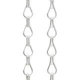 Chain Door Fly Screen 80x212 cm Aluminium