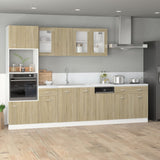 Hanging Cabinet "Lyon" Sonoma Oak 29,5x31x60 cm Engineered Wood