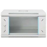 6U Wall Mounted Network Cabinet 19" IP20 53x40x30 cm