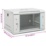 6U Wall Mounted Network Cabinet 19