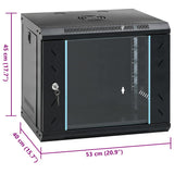 9U Wall Mounted Network Cabinet 19