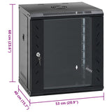 12U Wall Mounted Network Cabinet 19