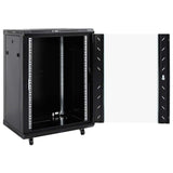 15U Network Cabinet with Swivel Feet 19