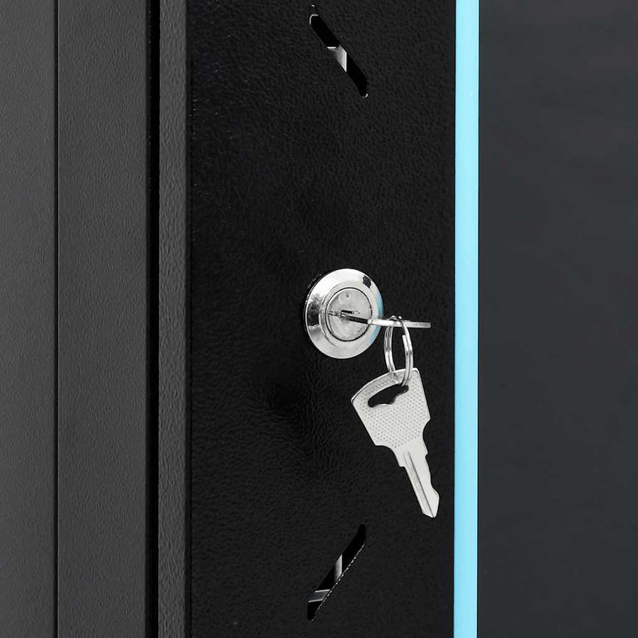 15U Network Cabinet with Swivel Feet 19" IP20 60x45x86 cm