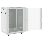 15U Network Cabinet with Swivel Feet 19" IP20 60x45x86 cm