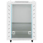 15U Network Cabinet with Swivel Feet 19" IP20 60x45x86 cm