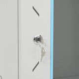 15U Network Cabinet with Swivel Feet 19" IP20 60x45x86 cm