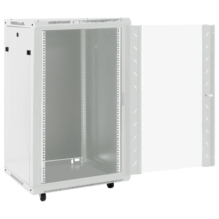 18U Network Cabinet with Swivel Feet 19" IP20 60x60x100 cm