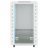 18U Network Cabinet with Swivel Feet 19" IP20 60x60x100 cm