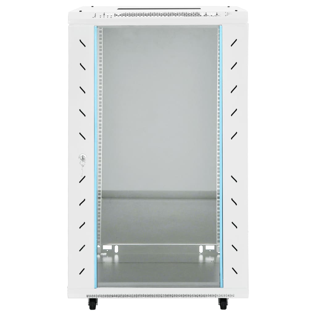 18U Network Cabinet with Swivel Feet 19" IP20 60x60x100 cm