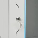 18U Network Cabinet with Swivel Feet 19" IP20 60x60x100 cm