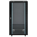 22U Network Cabinet with Swivel Feet 19