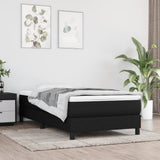 Pocket Spring Bed Mattress Medium Black 106x203x20 cm King Single Size Fabric