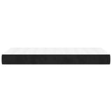 Pocket Spring Bed Mattress Medium Black 106x203x20 cm King Single Size Velvet