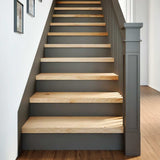 Stair Treads 4 pcs Untreated 70x25x2 cm Solid Wood Oak