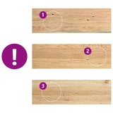 Stair Treads 4 pcs Untreated 80x25x2 cm Solid Wood Oak