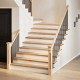 Stair Treads 4 pcs Untreated 120x25x2 cm Solid Wood Oak