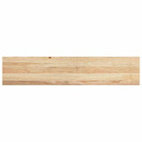 Stair Treads 4 pcs Untreated 120x30x2 cm Solid Wood Oak - Top-Down View