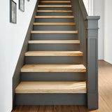 Stair Treads 8 pcs Untreated 80x25x2 cm Solid Wood Oak