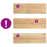 Stair Treads 8 pcs Untreated 80x30x2 cm Solid Wood Oak - Close-Up Angle